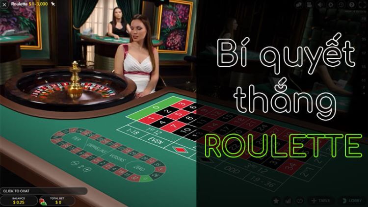 bí quyết thắng roulette